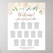 13 Tableau Pale Pêche Rose Mariage Siège (Devant)