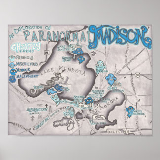 13 x 10 Paranormale Madison Poster