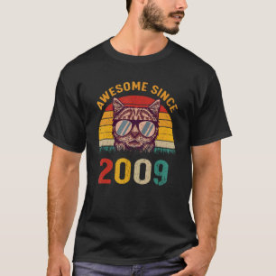 13de Verjaardag Cat 13 jaar Geweldige sinds T-shirt