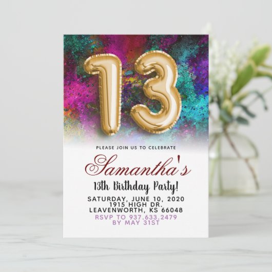 13e aanloopgradiënt kaart (Staand voorkant)