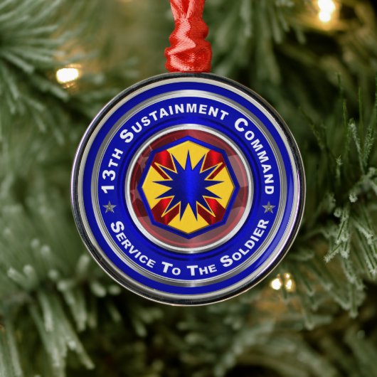 13e Bevoorradingscommando Kerst Ornament (Boom)