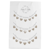 13e cadeautas voor Jubileum met wieltjes (Achterkant)