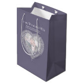 13e dentelle mariage anniversaire sac cadeau photo (Dos Angle)
