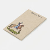 13e eeuw Saint George en de Draak Post-it® Notes (Schuin)