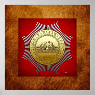 13e graad: Meester van de Negende Boog Poster