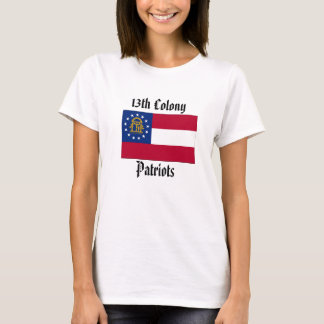 13e koloniepatriotten - Dames uitgerust T-shirt
