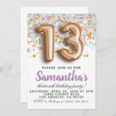 13e uitnodiging (Voorkant / Achterkant)