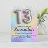 13e uitnodiging (Staand voorkant)