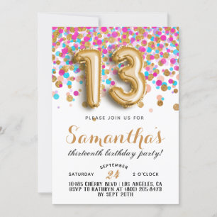 13e uitnodiging tot Confetti op zondag