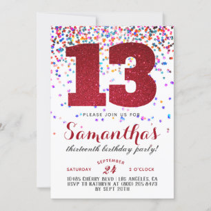 13e uitnodiging tot Confetti op zondag
