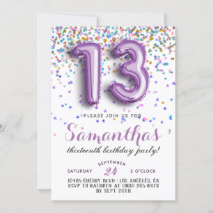 13e uitnodiging tot Confetti op zondag