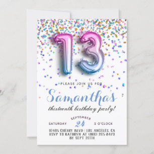 13e uitnodiging tot Confetti op zondag