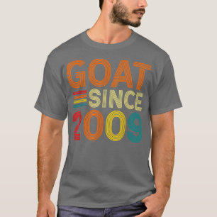 13e verjaardag 13 jaar oud GOAT sinds 2009 T-shirt