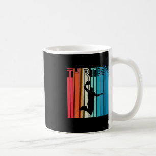 13e verjaardag basketbal lover cadeau 13 jaar oud koffiemok