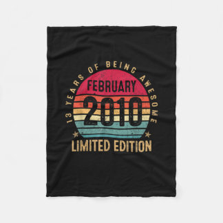 13e verjaardag cadeaus gemaakt in februari 2010 Li Fleece Deken