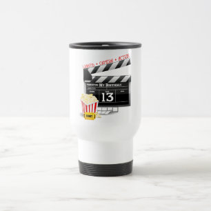 13e verjaardag filmpartij reisbeker