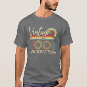 13e verjaardag Gift 2008 13 jaar oude Retro Limite T-shirt