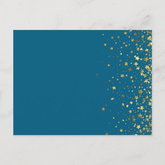 13e verjaardag officieel een tiener fotocollage uitnodiging briefkaart (Achterkant)