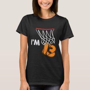 13e verjaardag Sketll Ik ben 13 dertien jaar oud B T-shirt