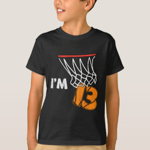 13e verjaardag Sketll Ik ben 13 dertien jaar oud B T-shirt