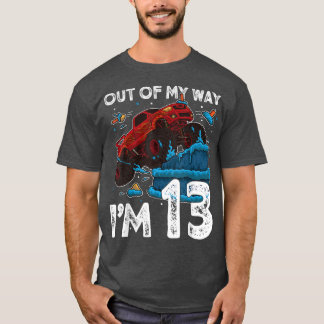 13e verjaardag van de jongen Monster uit mijn weg, T-shirt