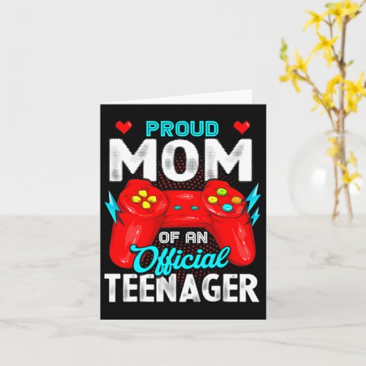 13e verjaardag van de officiële leerling van moede kaart (Gele Bloem)