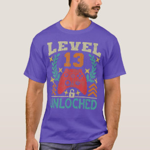13e verjaardag van games Gift 13 jaar oud T-shirt
