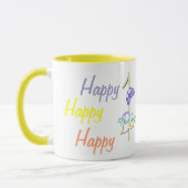 13ème Tasse heureuse d'anniversaire (Gauche)