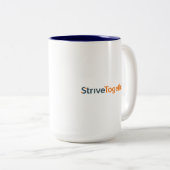 13oz Mug - Blue Interior (Devant droit)