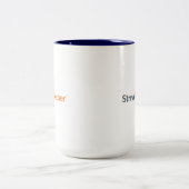 13oz Mug - Blue Interior (Centre)