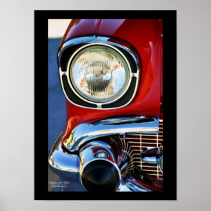 13x19-inch leder en klassieke laklare kunst poster