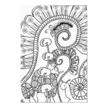 13x19 kleurend poster rups en slak