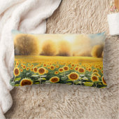 13x21 Coussin décoratif tournesol jaune soleil cou (Couverture)