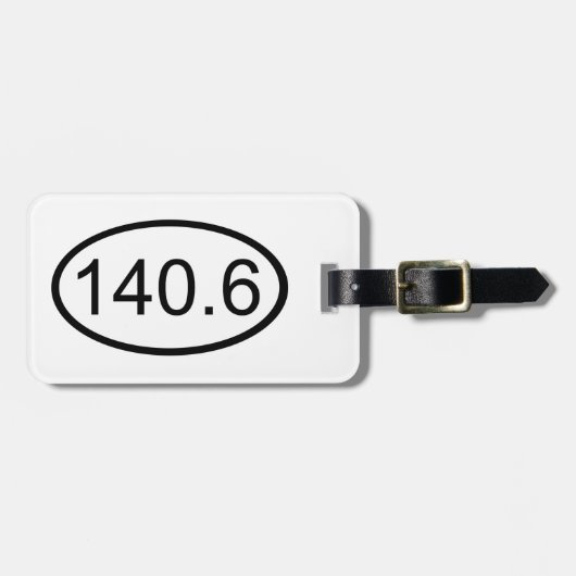 140.6 BAGAGELABEL (Voorkant horizontaal)