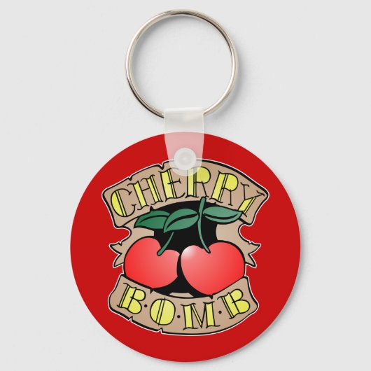1413032011 Cherry Bomb Inverso (Rocker & Kcustom) Sleutelhanger (Voorkant)