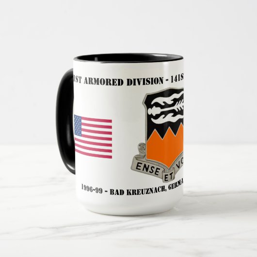 141e Signal Bn Coffee Mug (Devant gauche)