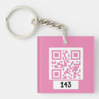 143 geheim QR codebericht, decodeer het, zeg het.