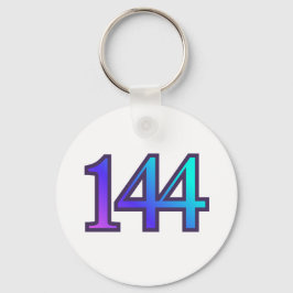 144 Engelnummer Bevestiging Sleutelhanger