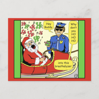 1469 Ho Ho Ho Ho Dans Cette Carte Cartoon Père Noë