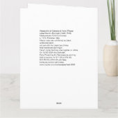 1470 Botticelli Madonna and Child Enthroned  Kaart (Achterkant)