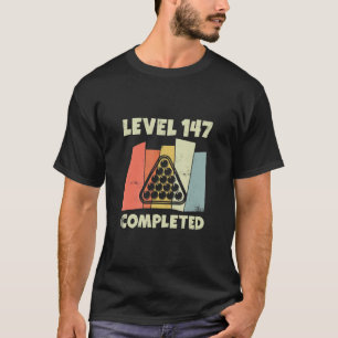 147 Snooker MaximumCue Sports Billard Retro T-shirt
