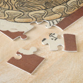 1480 Woodcut Wereldkaart Legpuzzel (Zijkant)