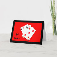 14 Ans, C'Est Une Grosse Affaire ! Carte Anniversa