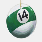 14 Ball Keramisch Ornament (Links)