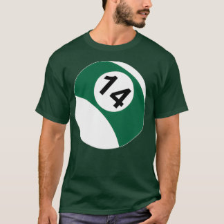 14 Ball Pool Billiards T-shirt