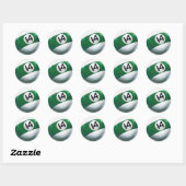 14 Ball Ronde Sticker (Vel)