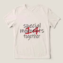 14 BIJZONDERE MOMENTEN SAMEN Tri-Blend SHIRT