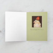 (#14) Carte de Noël de la famille du poulet (Intérieur)