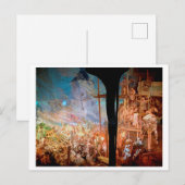 #14 Defensie van Sziget tegen de Turken, Mucha Briefkaart (Voorkant / Achterkant)