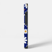 14 Fleur de Daisy bleue | Coque Case-Mate pour iPhone (Côté gauche)